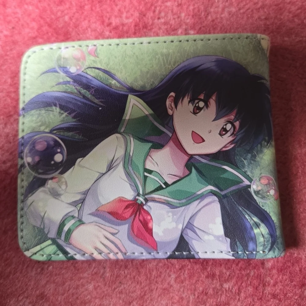 New Inyuasha Anime Manga Leather Wallet